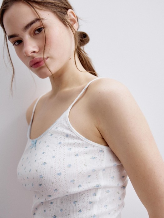 домашний топ из трикотажа с рельефным узором из россии вид сбоку