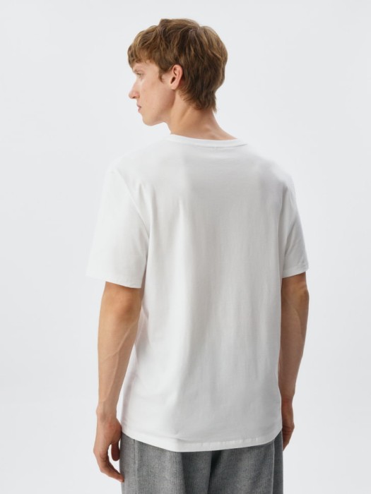 домашняя футболка regular fit по цене 599 руб вид справа