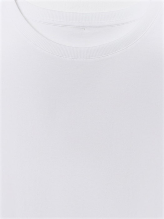 домашняя футболка regular fit из хлопка спереди