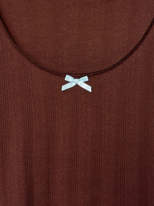 домашняя футболка с рельефным узором из хлопка спереди