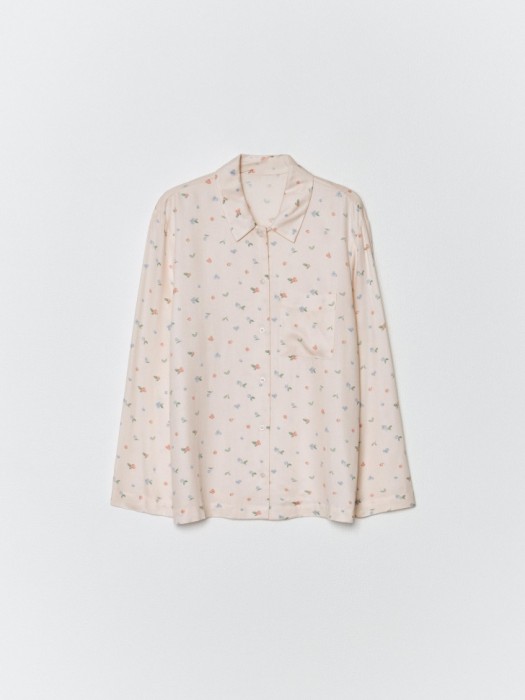 домашняя рубашка из струящейся вискозы с принтом 4610517324511 фотография