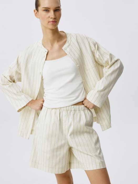 домашняя рубашка в полоску 4680704111279 фотография