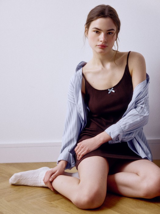 домашняя сорочка из трикотажа с рельефным узором 4610517329141 фотография