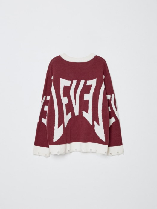 двухсторонний джемпер в стиле гранж детский универсального стиля с лицевой стороны