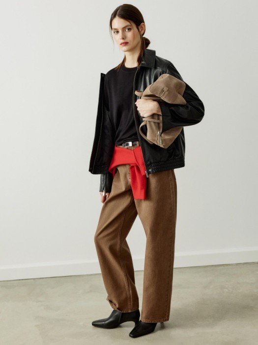 джемпер из шерсти премиум качества от бренда sela вид слева