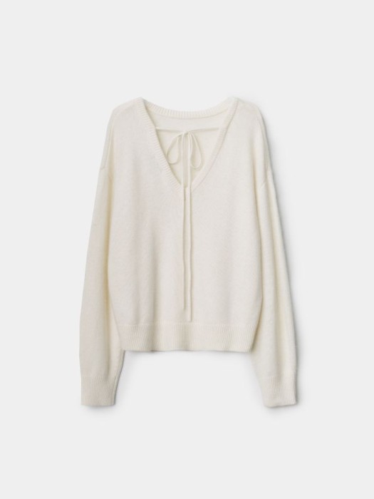 джемпер из смесовой шерсти  premium от бренда sela вид слева