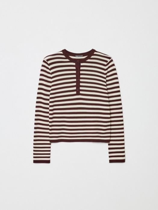 джемпер с планкой на пуговицах из вискозы спереди