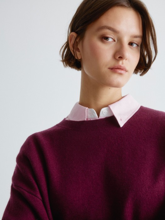 джемпер с содержанием ангоры и шерсти по цене 2999 руб вид справа