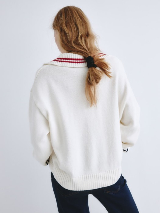 джемпер с воротником из линейки  young по цене 2299 руб вид справа