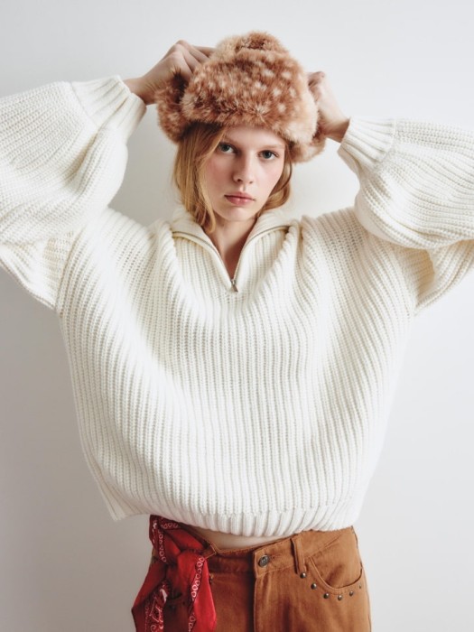 джемпер с воротником-стойкой на молнии из линейки  young 4610517140210 фотография