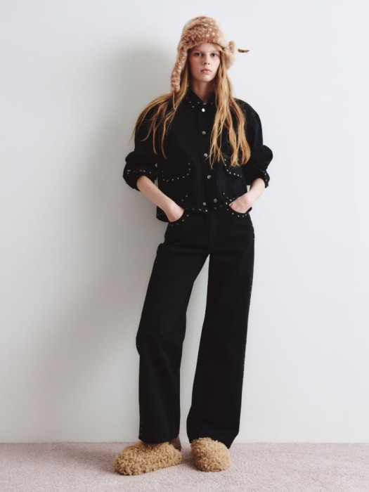 джинсовая куртка из линейки  young от бренда sela вид слева