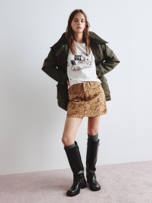 джинсовая мини юбка из линейки  young 4610517114525 фотография