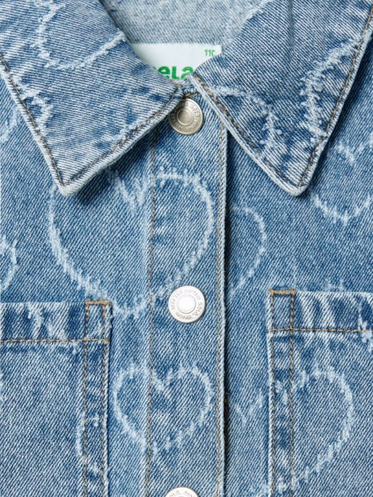 Товар голубого цвета с внутренней стороны