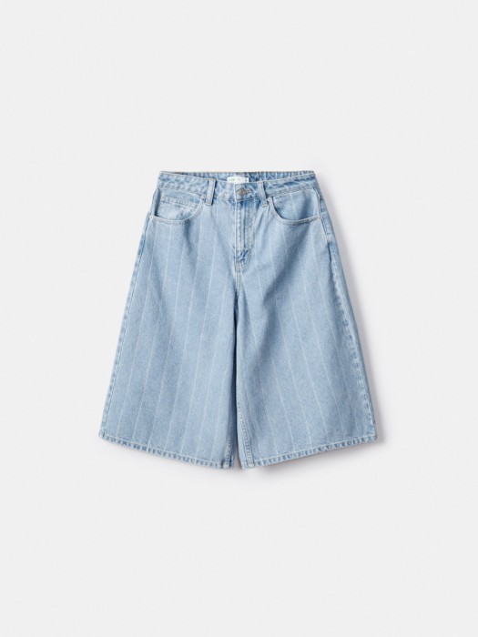 джинсовые шорты-бермуды со средней посадкой 4640611117009 фотография