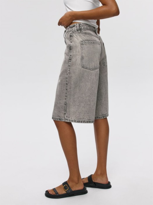 джинсовые шорты loose bermuda по цене 3599 руб вид справа