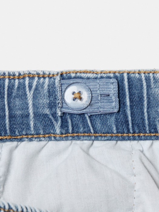 джинсовые шорты на резинке для мальчиков из россии вид сбоку