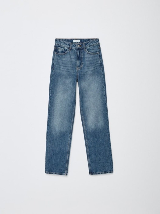 джинсы 403 straight fit tall из денима спереди