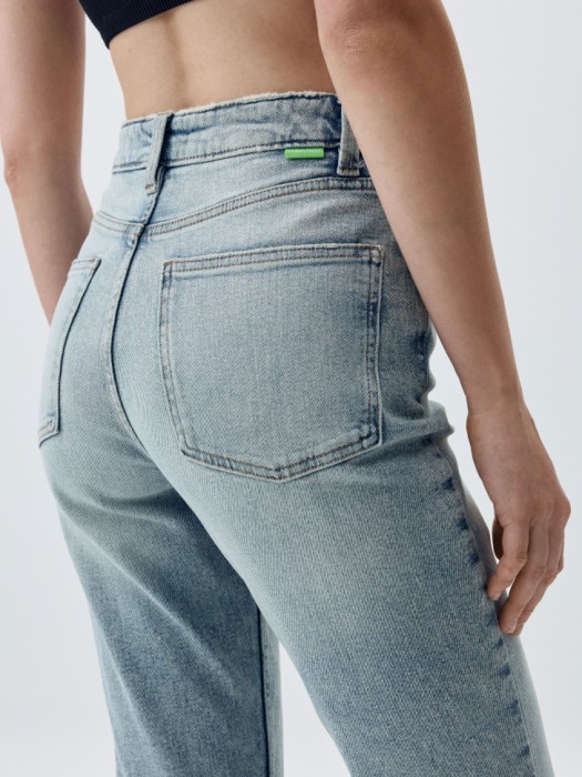 джинсы 407 regular fit из хлопка спереди