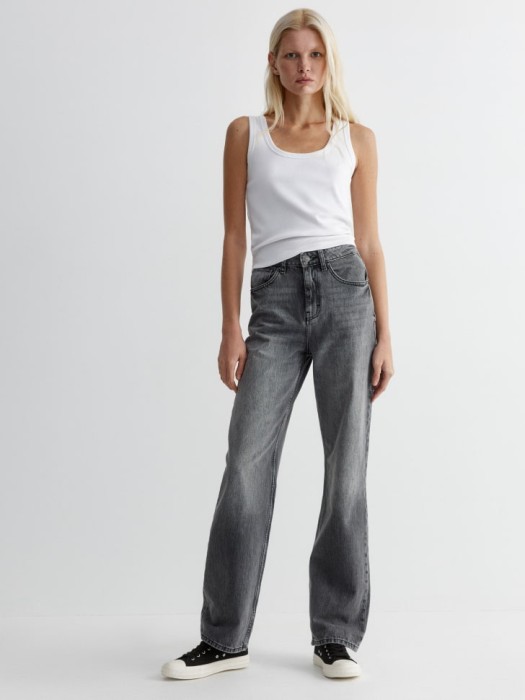 джинсы 411 wide leg tall из россии вид сбоку