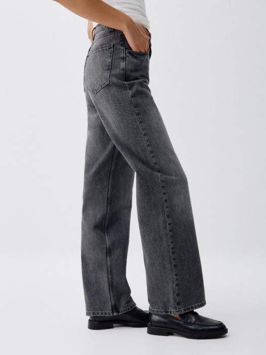 джинсы 411 wide leg по цене 1299 руб вид справа