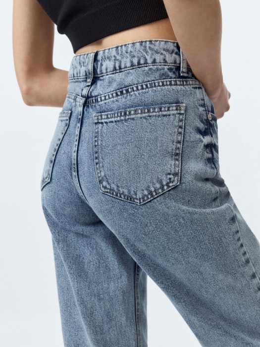 джинсы 411 wide leg из россии вид сбоку