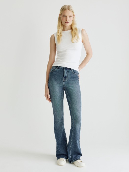 джинсы 445 flared tall из россии вид сбоку
