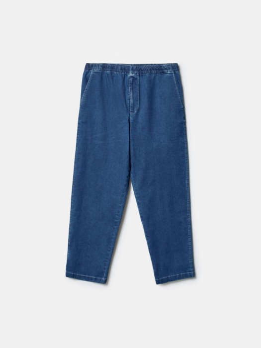 джинсы багги на резинке из россии вид сбоку