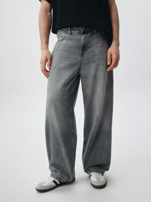 джинсы baggy fit со средней посадкой 4680704756562 фотография