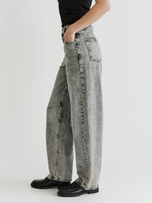 джинсы balloon fit из россии вид сбоку