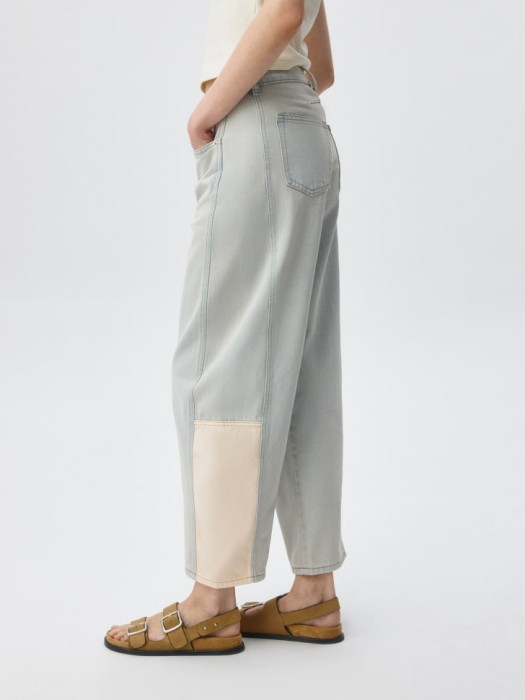 джинсы balloon от бренда sela вид слева