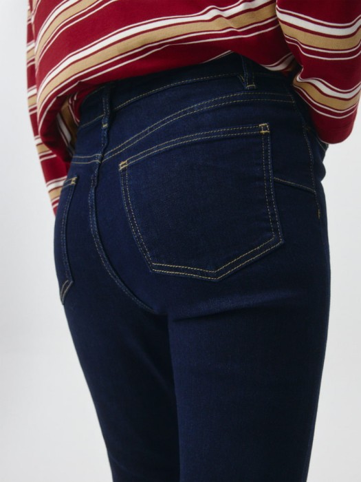 джинсы bootcut из россии вид сбоку