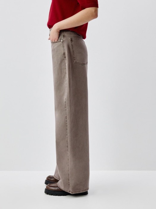 джинсы boyfriend от бренда sela вид слева