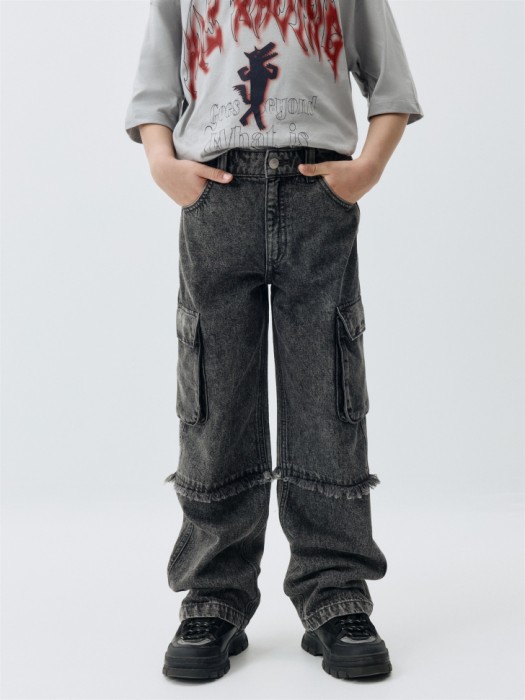 джинсы cargo в стиле гранж детские по цене 2999 руб вид справа