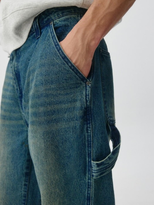 джинсы carpenter со средней посадкой из россии вид сбоку