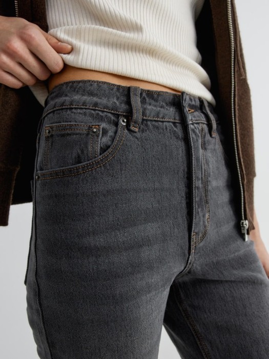 джинсы flared из россии вид сбоку