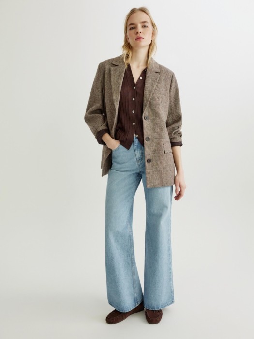 джинсы клеш со средней посадкой 4610517904355 фотография