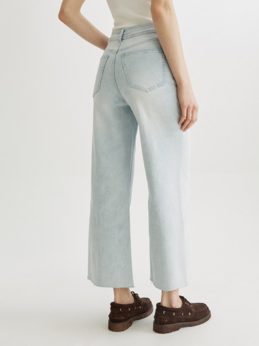 джинсы кюлоты 405 с необработанным краем по цене 3599 руб вид справа