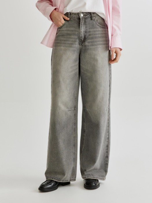 джинсы loose boyfriend от бренда sela вид слева