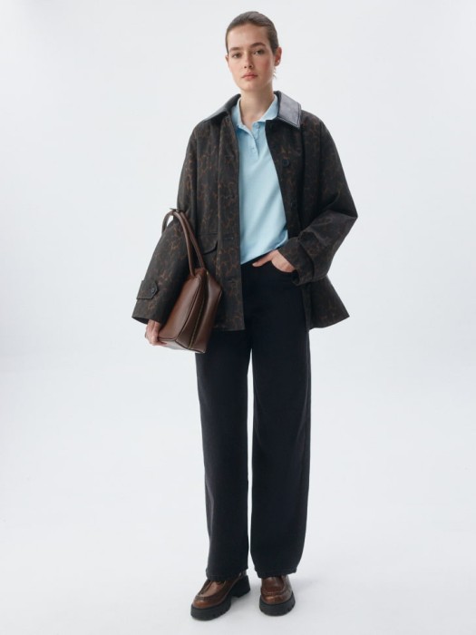 джинсы loose straight от бренда sela вид слева