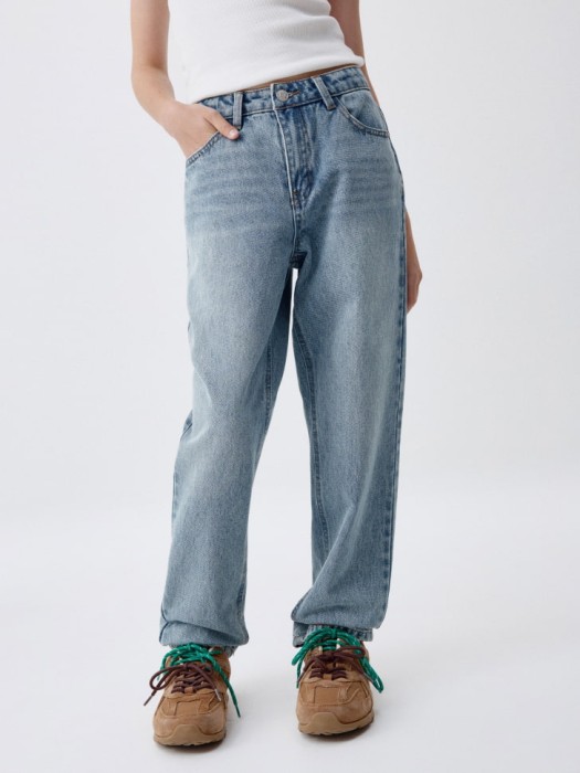 джинсы mom fit для девочек 4680704850253 фотография