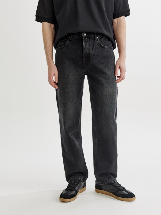 джинсы прямого кроя со средней посадкой от бренда sela вид слева