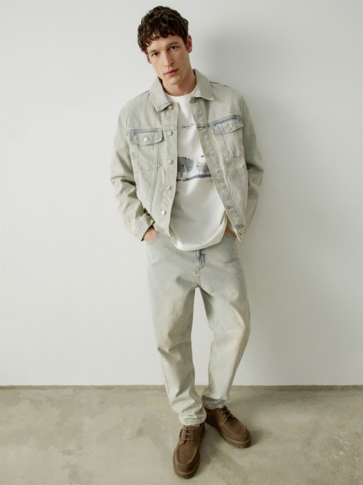 джинсы расслабленного кроя из коллекции art people с алексеем ланцевым 4610517672117 фотография