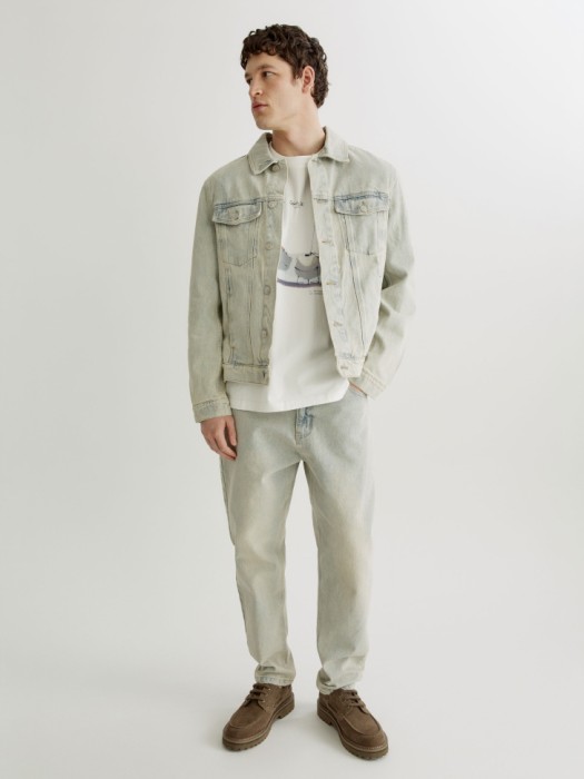 джинсы расслабленного кроя из коллекции art people с алексеем ланцевым из россии вид сбоку