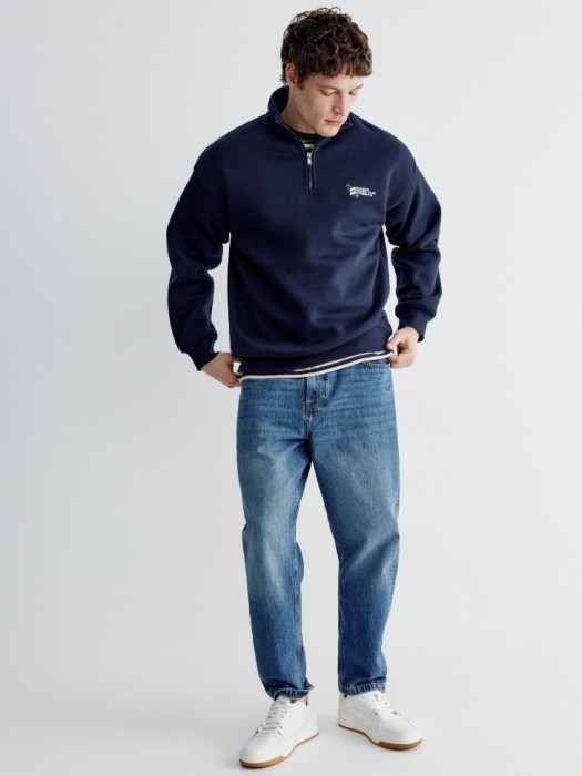 джинсы расслабленного кроя со средней посадкой 4610517346513 фотография