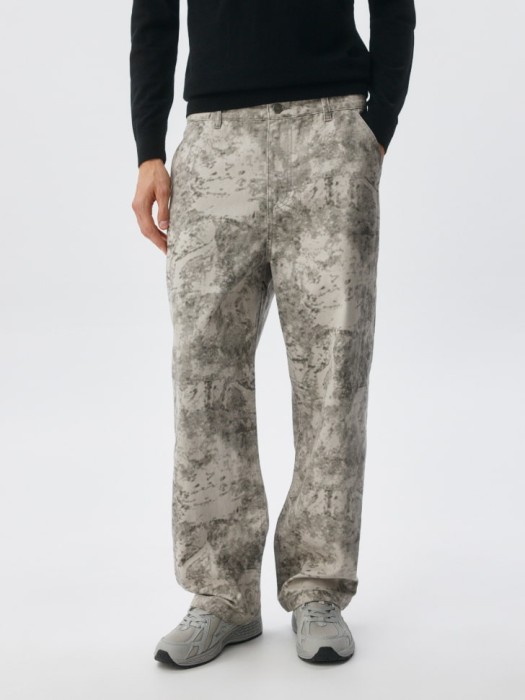 джинсы relaxed fit с принтом 4680798708690 фотография