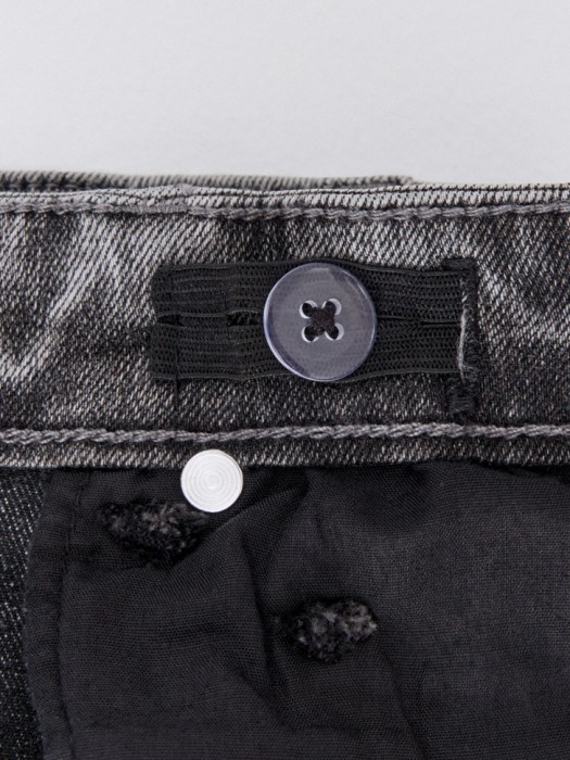 джинсы slim fit для девочек по цене 499 руб вид справа