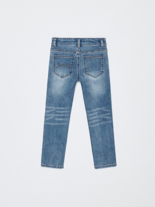 джинсы slim fit для мальчиков по цене 799 руб вид справа