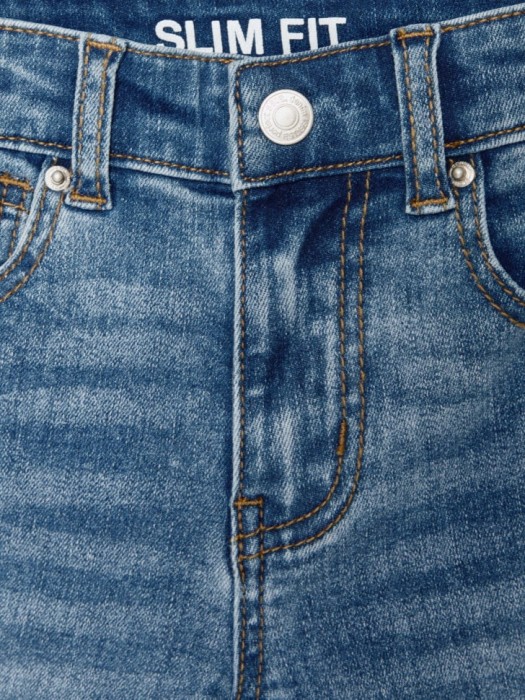 джинсы slim fit для мальчиков из россии вид сбоку