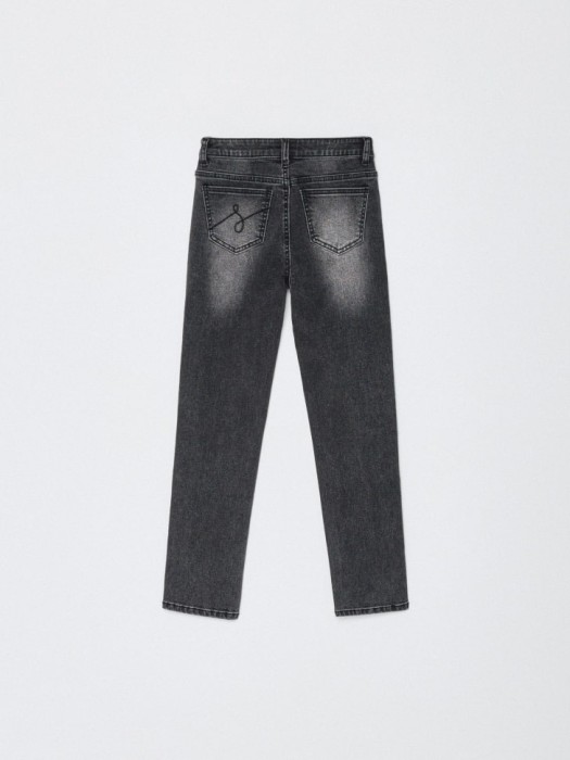 джинсы slim fit для мальчиков по цене 599 руб вид справа