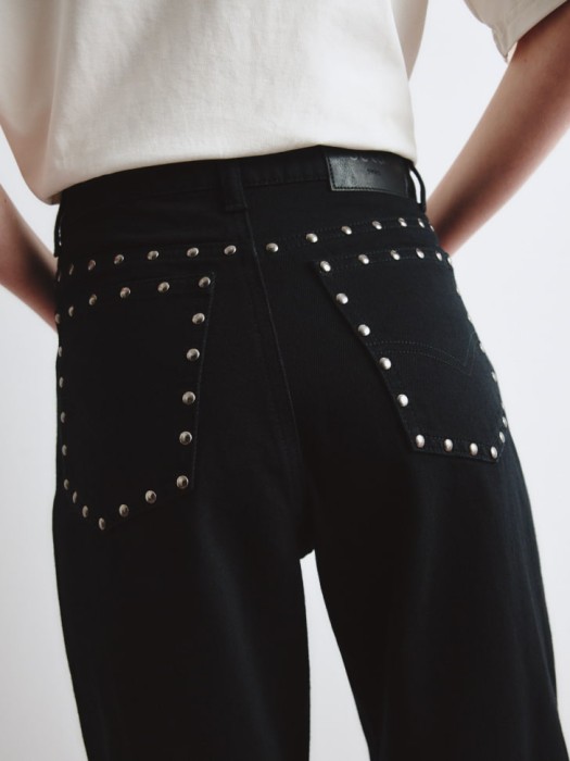 джинсы straight fit из линейки  young от бренда sela вид слева